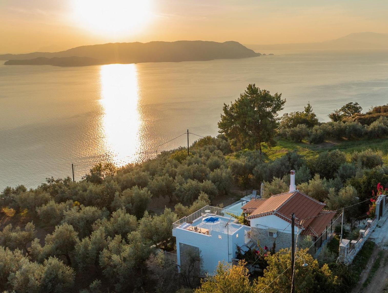 Villa Marouda Glossa Eksteriør bilde